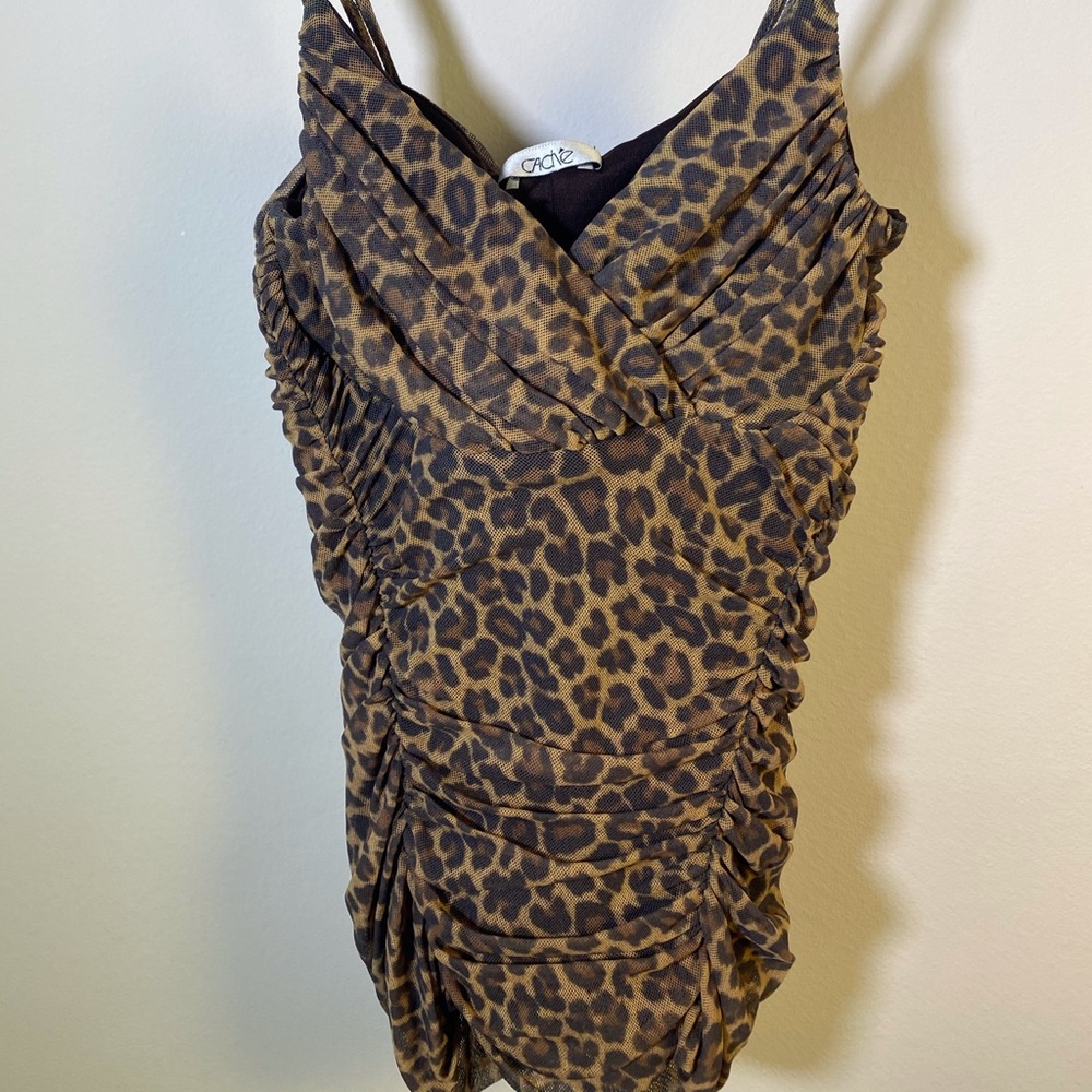 Cheetah Print Tank Top